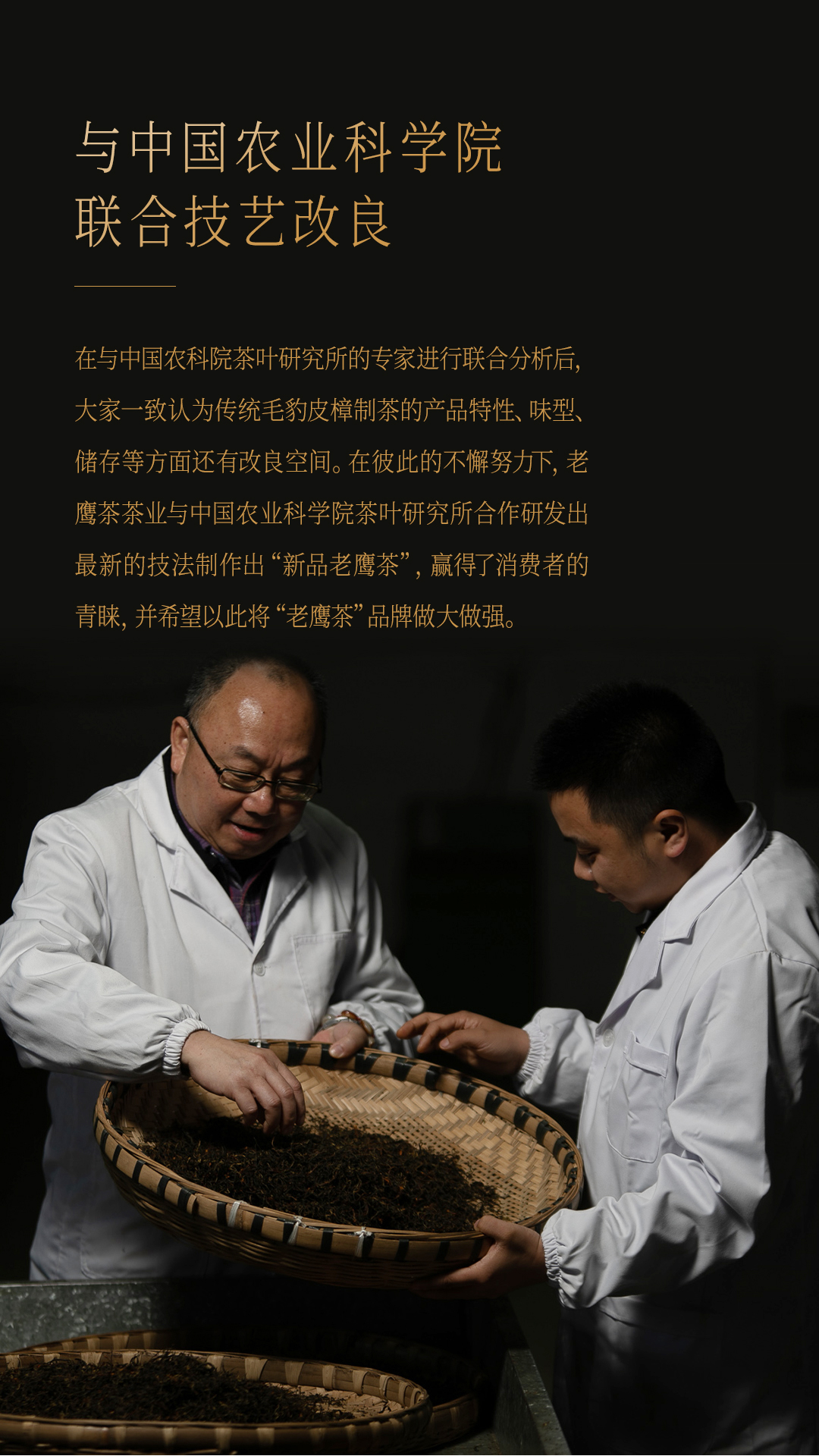 与中国农业科学院联合技艺改良